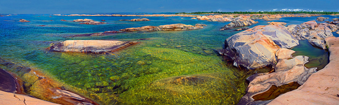 Ghosts over spring, Chickens, Lake Huron, Ontario